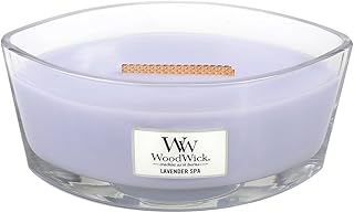 WoodWick ウッドウィック HEARTHWICK ハースウィック Lサイズ ラベンダースパLAVENDER SPA アロマキャンドル [並行輸入]