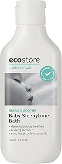 ecostore(エコストア) ベビースリーピータイムバス 【ラベンダー&ゼラニウム】 200ml ベビー 赤ちゃん用 入浴剤