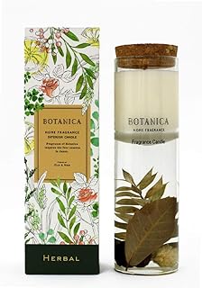 BOTANICA(ボタニカ) BOTANICA インテリアキャンドル ハーバル Interior Candle Herbal ボタニカ H160×Φ50mm/90g