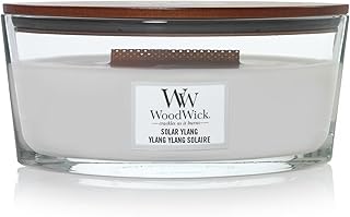 WoodWick ウッドウィック HEARTHWICK ハースウィック Lサイズ ソーラーイランSOLAR YLANG アロマキャンドル [並行輸入]