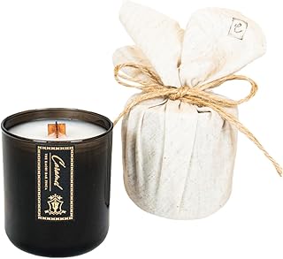 FINCA アロマキャンドル ソフトキャラメルの香り フィンカ アクトキャンドル 木芯 Candle ホームフレグランス ギフト ろうそく ロウソク パチパチ音 (ウッディースイート)