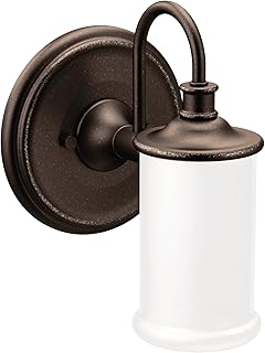 Moen YB6461ORB ベルフィールドシングルグローブバスライト、オイルラブドブロンズ