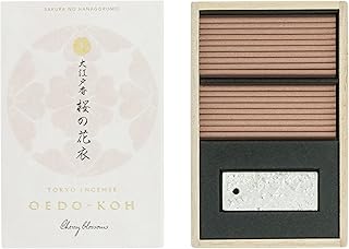 日本香堂(Nippon Kodo) 大江戸香 桜の花衣(さくらのはなごろも) スティック60本入 香立付